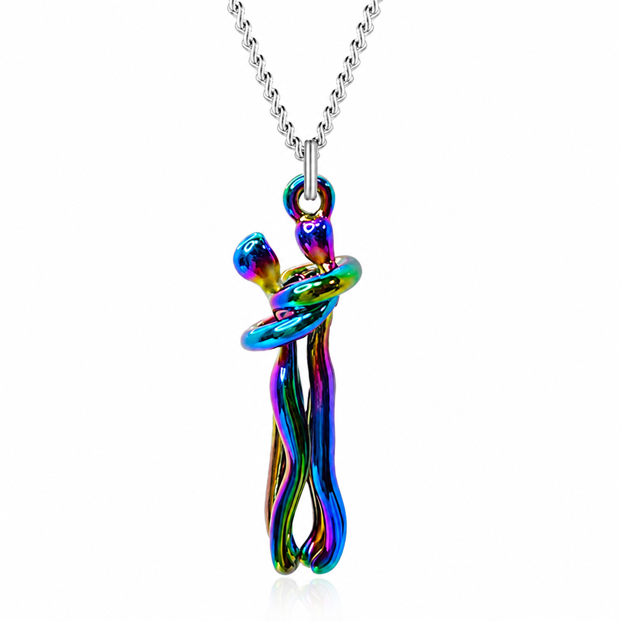 đĽ60%off TODAY!丨 Forever Embrace Necklace â A Symbol of Love & Connection--Gift Box Packagingđ