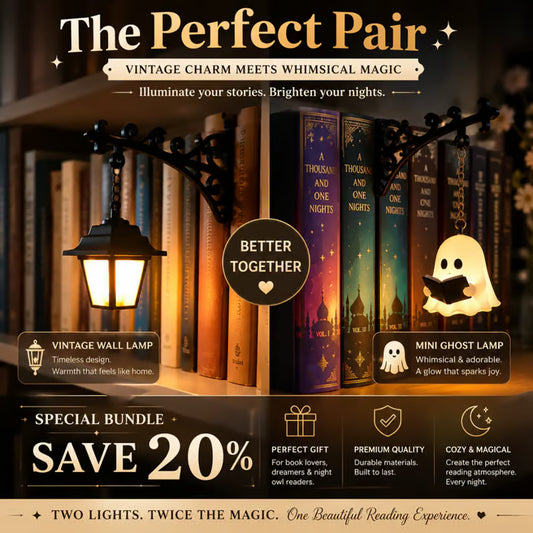 📚Library Lantern-Decorative Bookshelf Lighting🛋️