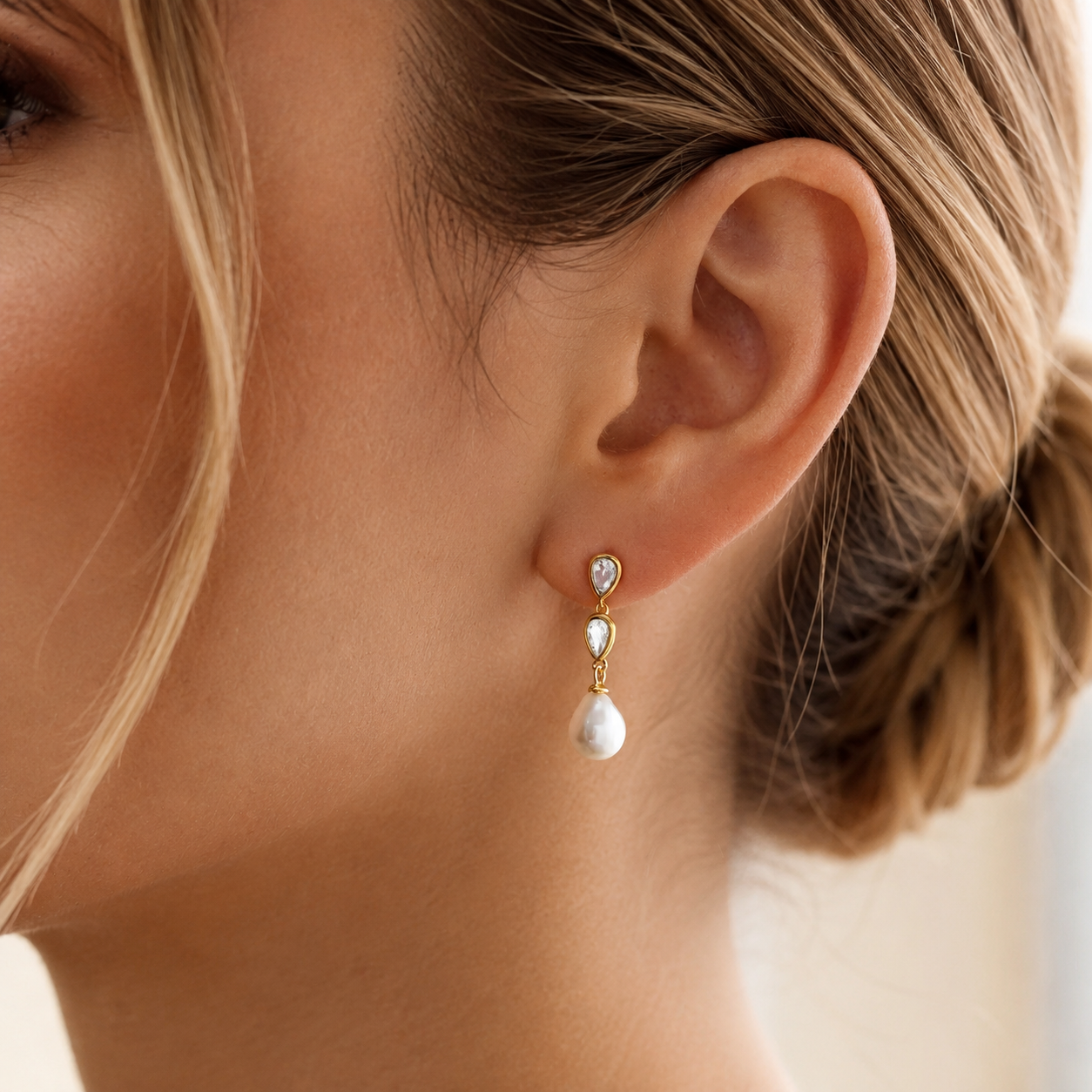 🔥Freshwater Pearl Drop Earrings – 925 Sterling Silver Bridal & Mother’s Day Gift🎁