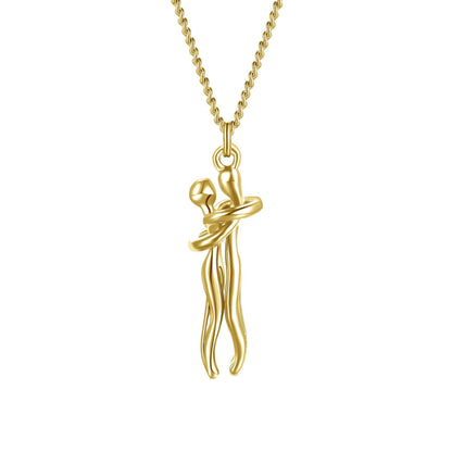 🔥60%off TODAY!丨 Forever Embrace Necklace – A Symbol of Love & Connection--Gift Box Packaging🎁