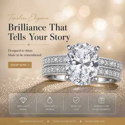 🔥 Today's Limited-Time Special —  Double-Layer Diamond Ring💎