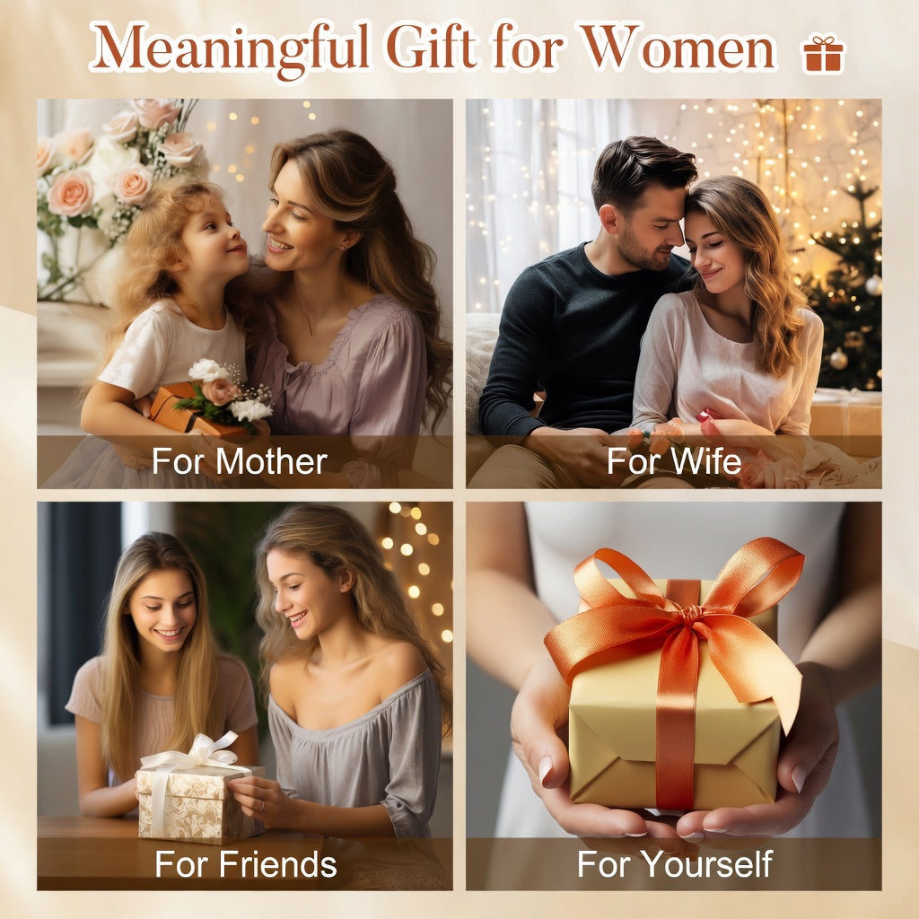 🔥60%off TODAY!丨 Forever Embrace Necklace – A Symbol of Love & Connection--Gift Box Packaging🎁