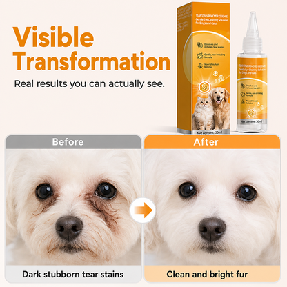 🐶 First 50 customers enjoy 50% off! ✨ Gentle pet eye care – cleanses the skin around the eyes and provides daily grooming 👀