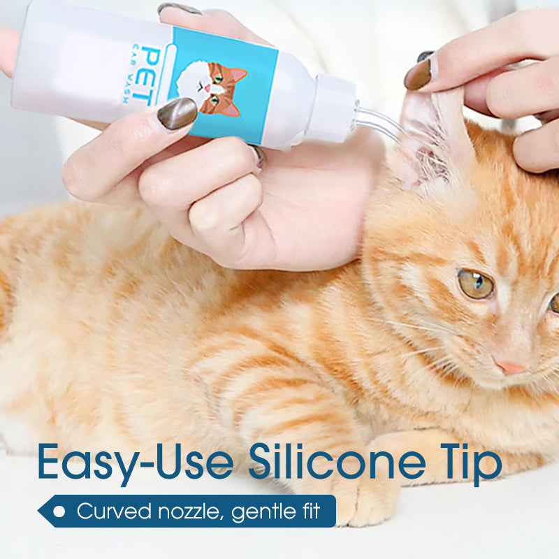 🔥Buy two get one free for a limited time!🔥 🐱 Ear cleaner to relieve ear itching in dogs and cats🐶