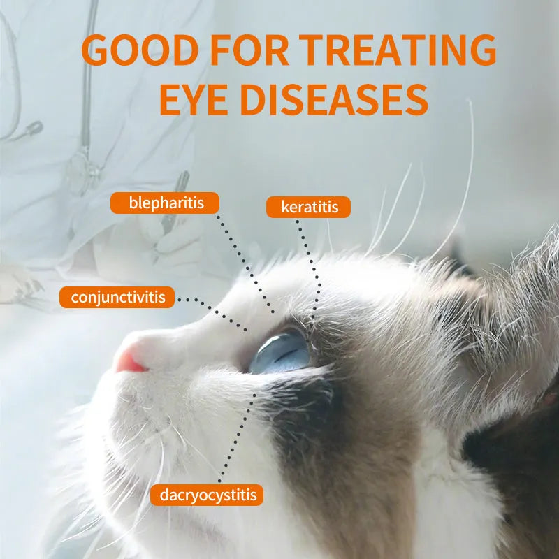 🐱🐶 First 50 customers get one free 🌿 Pet eye cleanser and eye drops – gentle pH-balanced formula, safe for dogs and cats. Soothes redness, removes tear stains and everyday dirt. 💧